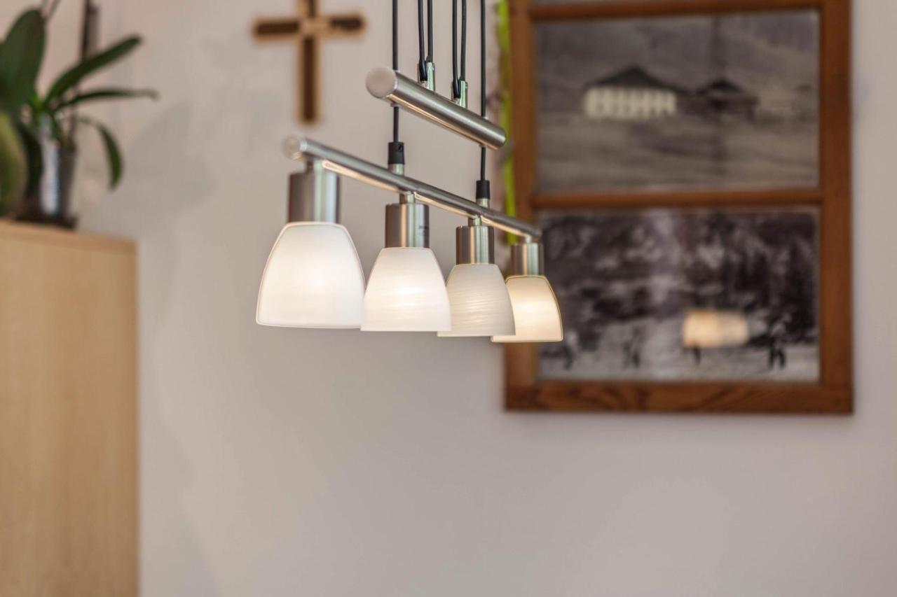 Ferienwohnung Haus Fliri Melago Buitenkant foto