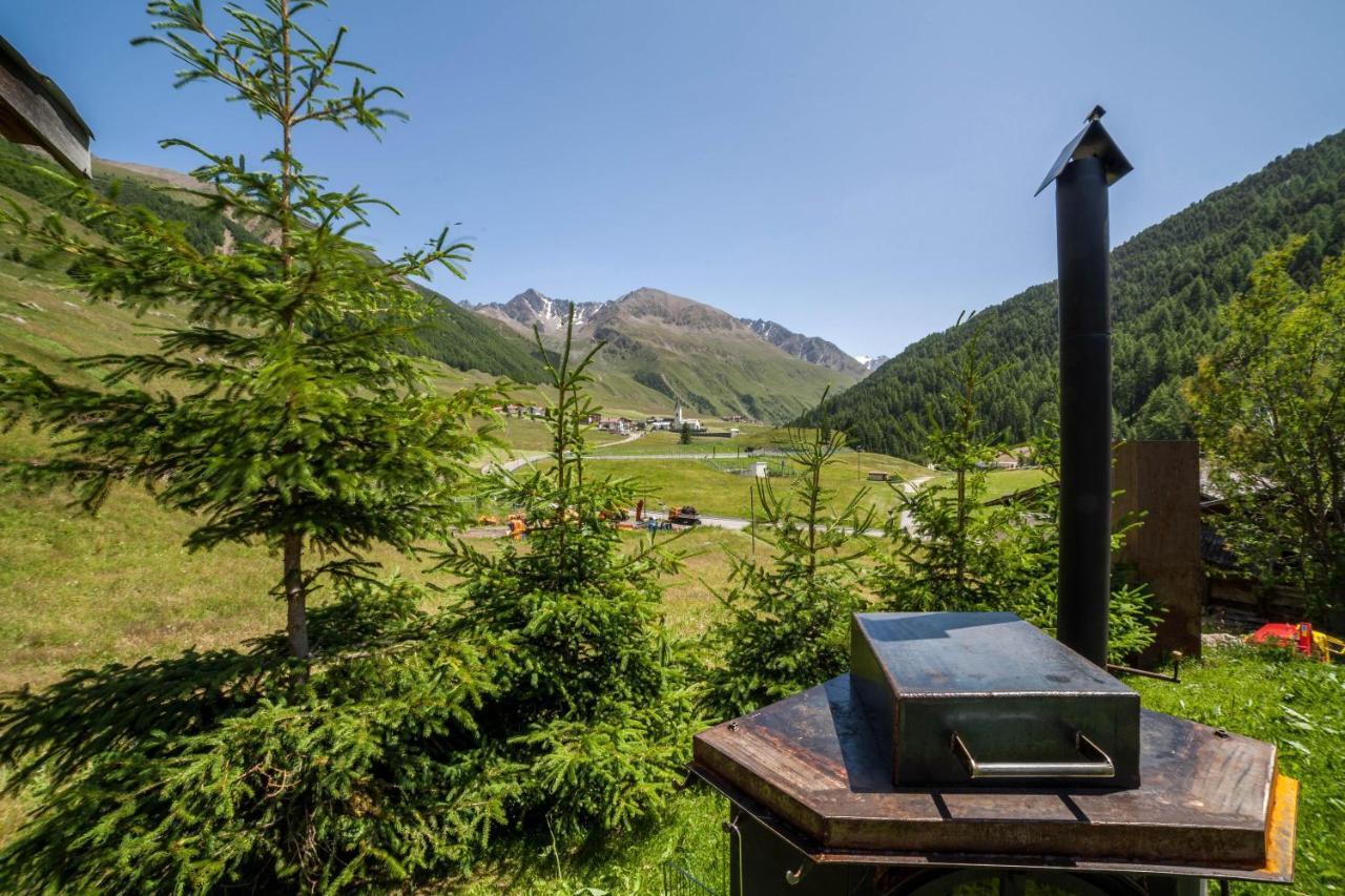 Ferienwohnung Haus Fliri Melago Buitenkant foto