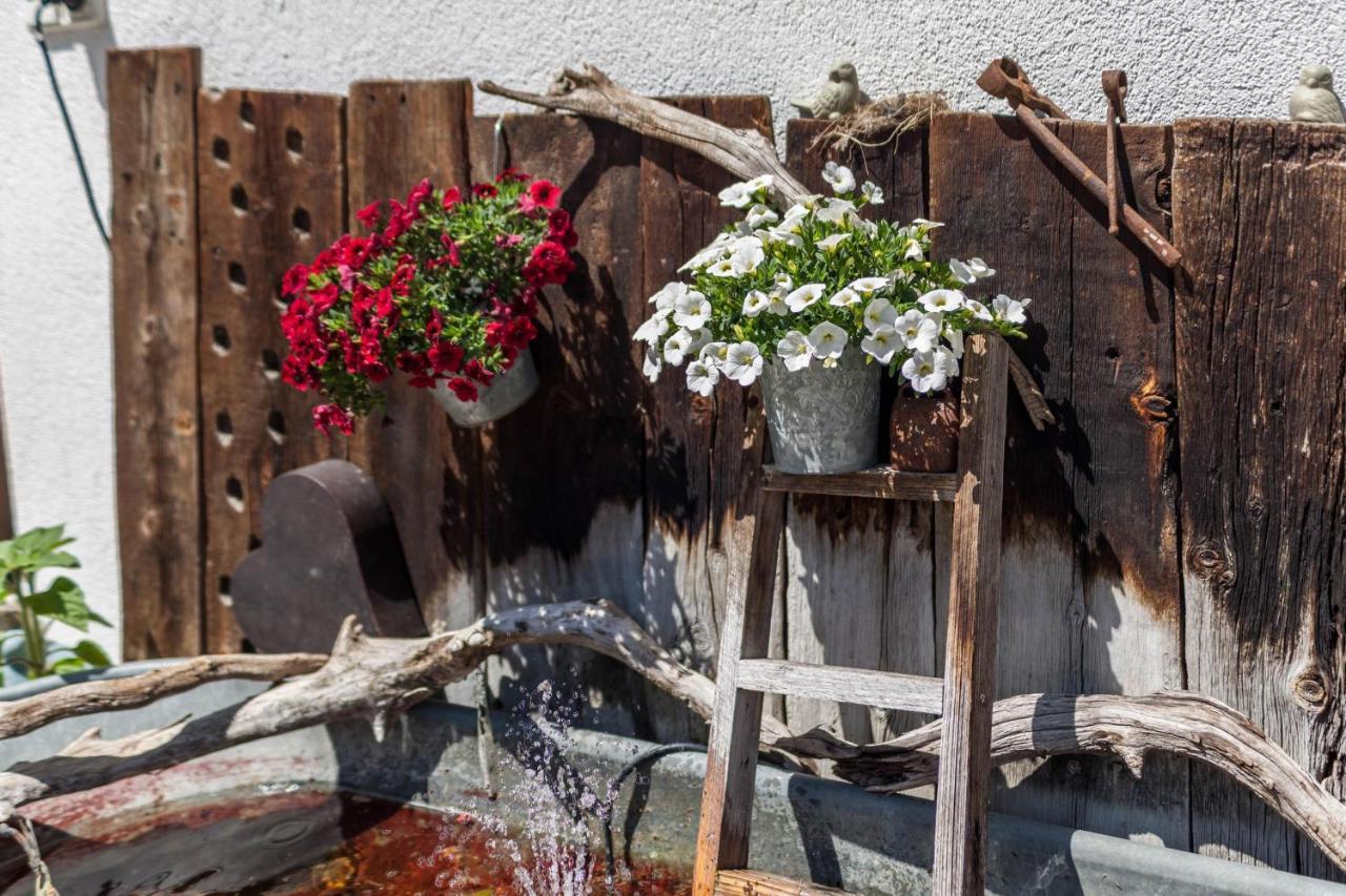 Ferienwohnung Haus Fliri Melago Buitenkant foto